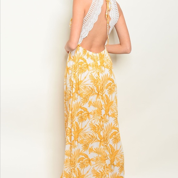 SALE! Open Back High/Low Dress! - Picture 2 of 7